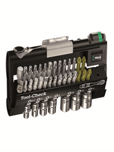 WERA TOOL-CHECK 38-piece ratchet + bits + socket set